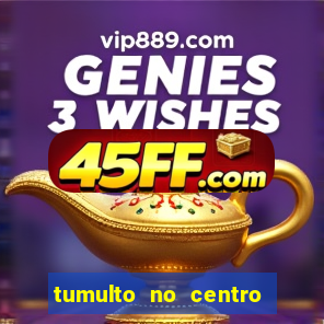 tumulto no centro de porto alegre hoje